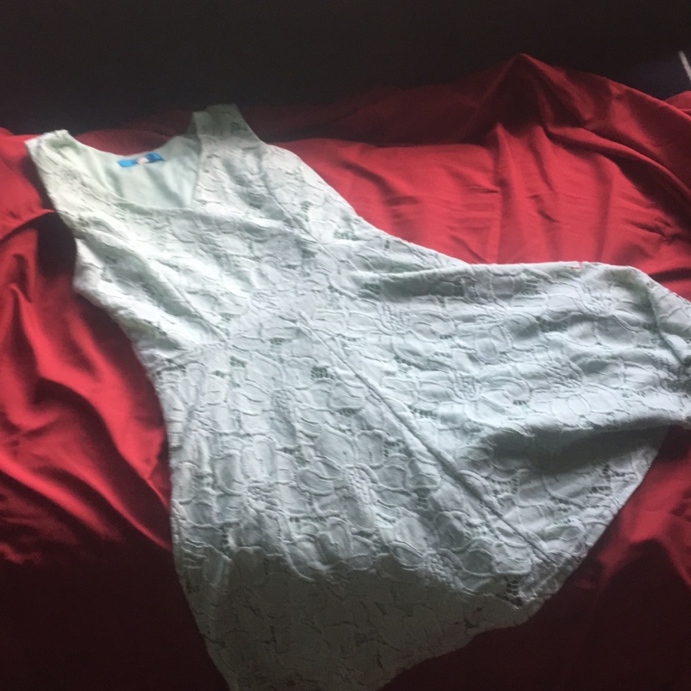 Lacey V line dress